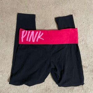 Pink yoga‎ y2k fold over waist paints 2012